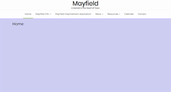 Desktop Screenshot of mayfieldassociation.org